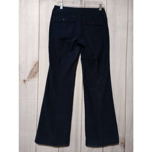 Gap Pants Ladies 2 Navy Corduroy Bootcut‎ - Picture 2 of 7